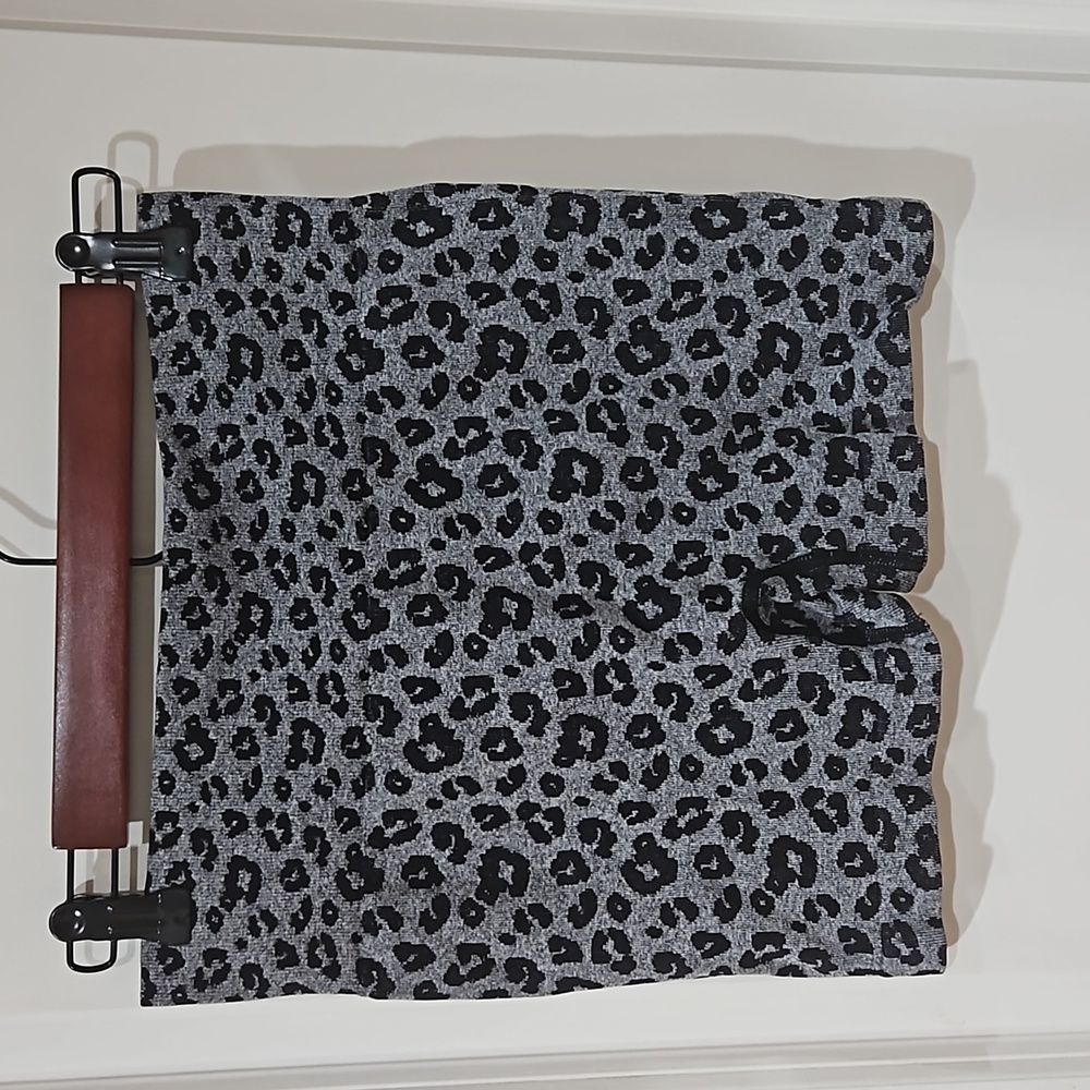 Leopard Scrunch Butt Biker Shorts